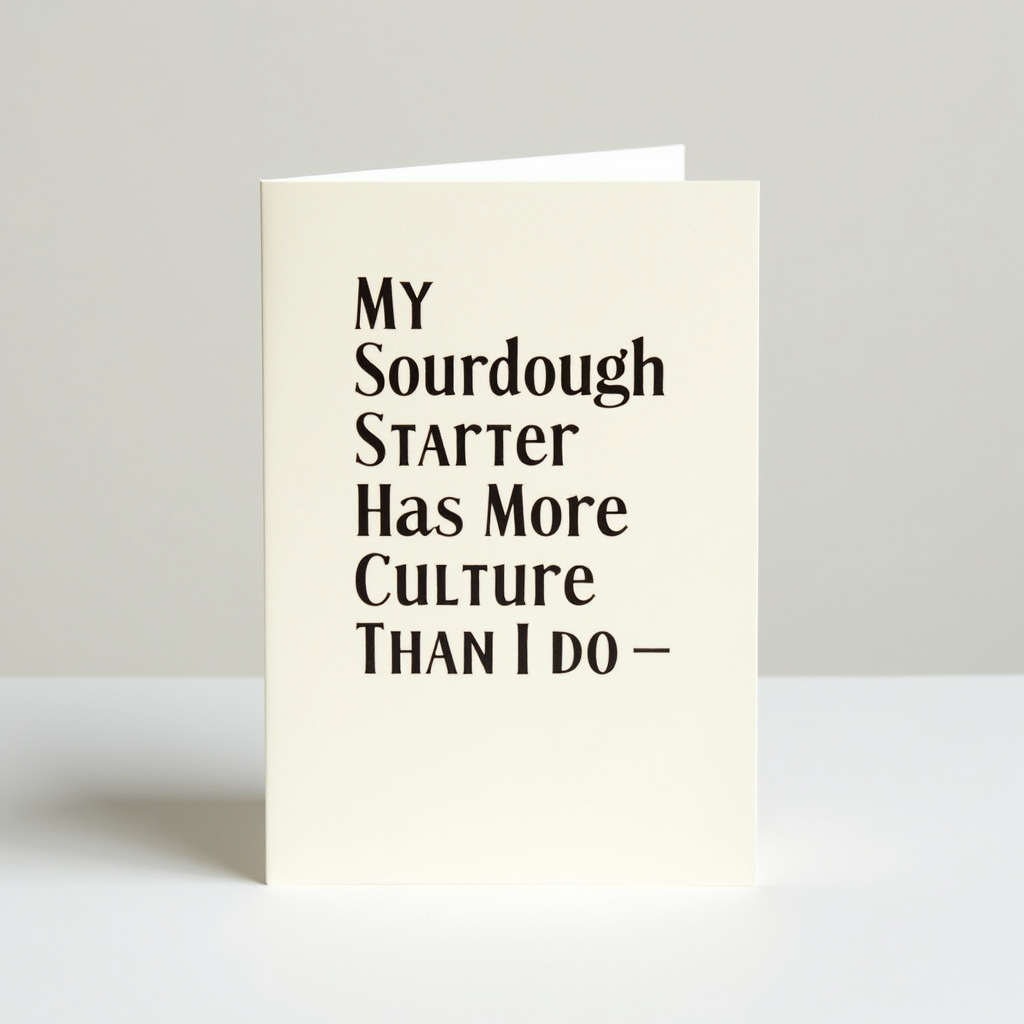 My Sourdough Starter Has More Culture Than I Do