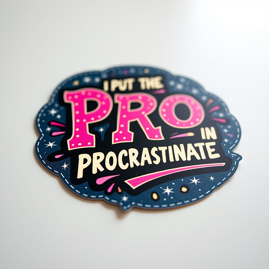 I Put the Pro in Procrastinate