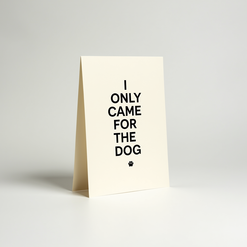 I Only Came for the Dog