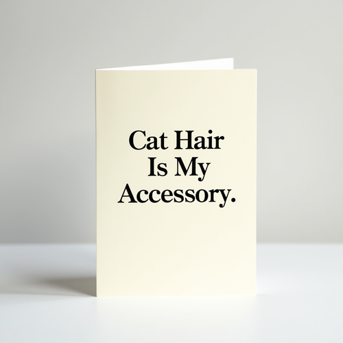 Cat Hair Is My Accessory