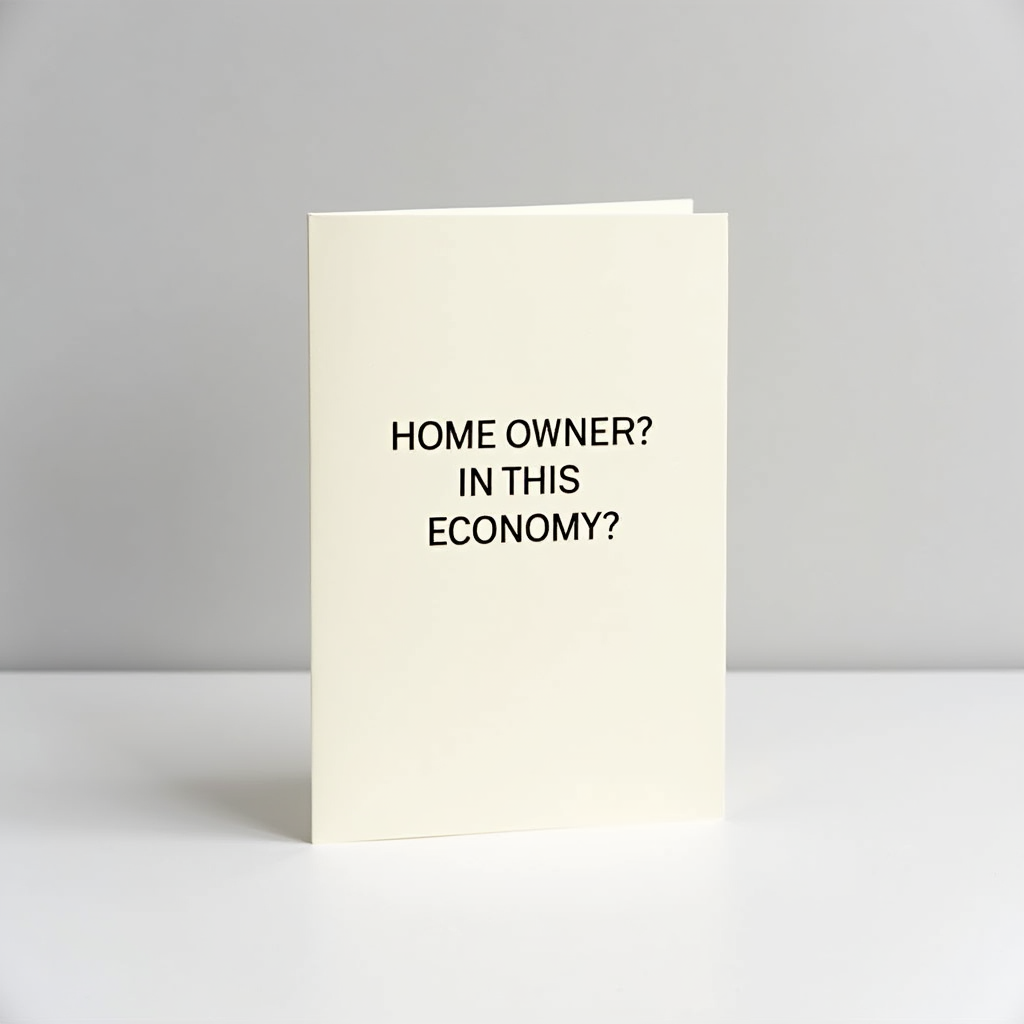 Home Owner? In This Economy?