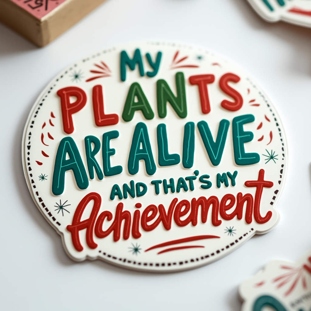 My Plants Are Alive and That's My Achievement