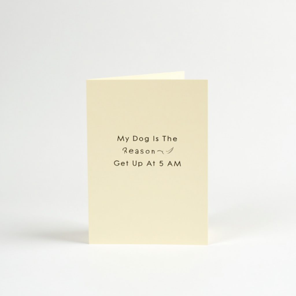 My Dog Is The Reason I Get Up At 5 AM