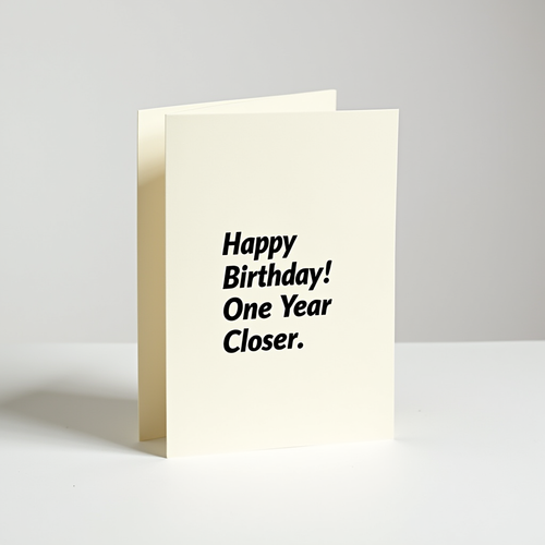 Happy Birthday! One Year Closer