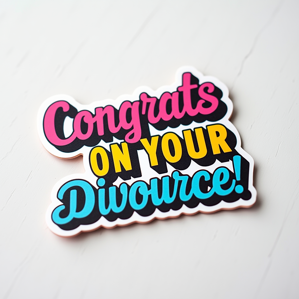 Congrats on Your Divorce!
